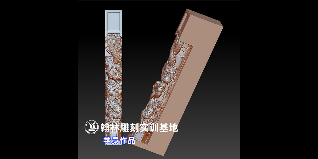 石雕立柱